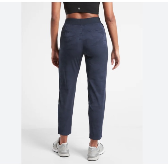 ATHLETA Brooklyn Ankle Camo Pant Navy Size 20 - Picture 5 of 16